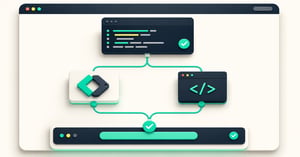 Two installation paths, a tag container and a direct script window, converging into a working website toolbar